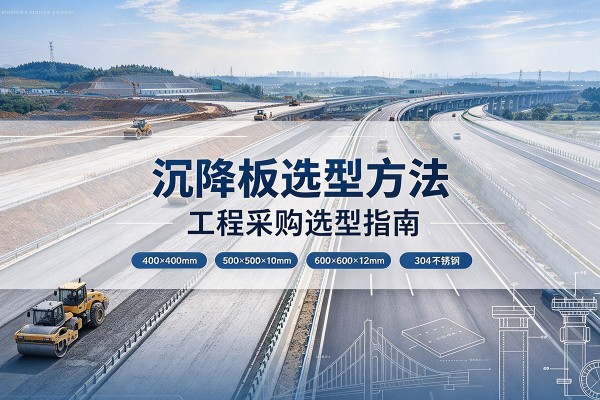 梅河口沉降板选择方法
