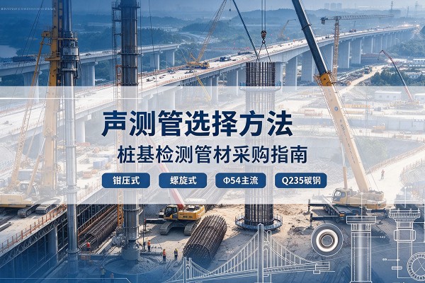 梅河口声测管选型标准
