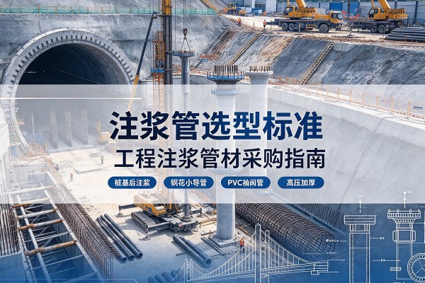 梅河口注浆管选型标准