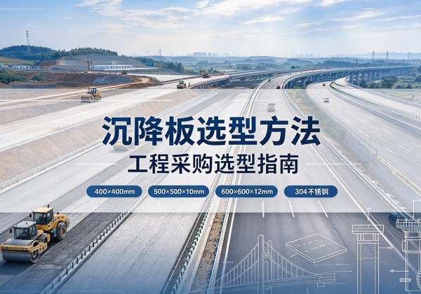 梅河口沉降板选择方法