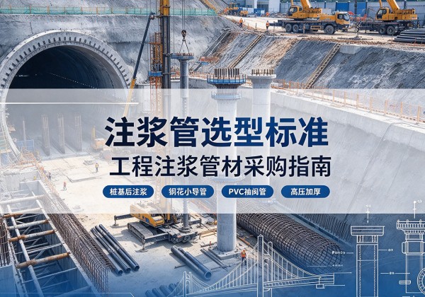 梅河口注浆管选型标准